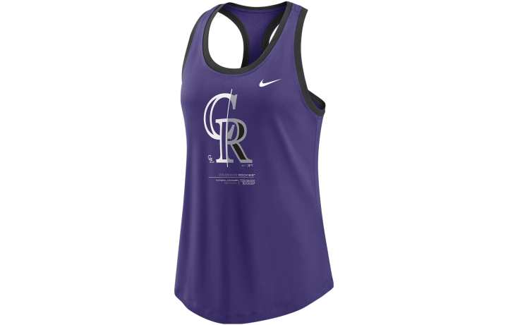 Nike Nike Tank Tops Women's Purple Crew Neck Moderate Other