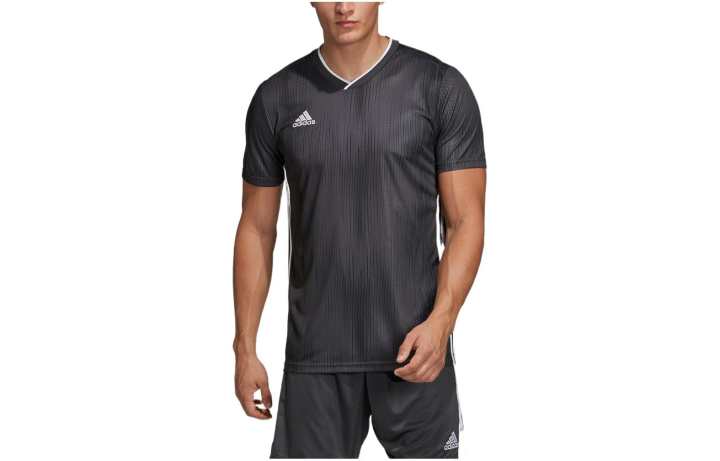 Adidas Adidas Soccer Jerseys Men's Black Moderate Straight Fit