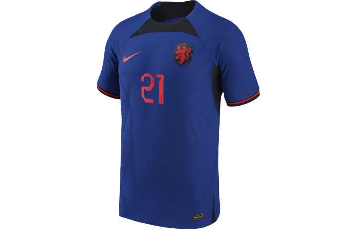 Nike Nike Dutch National Team Soccer Jerseys Men's Blue Moderate