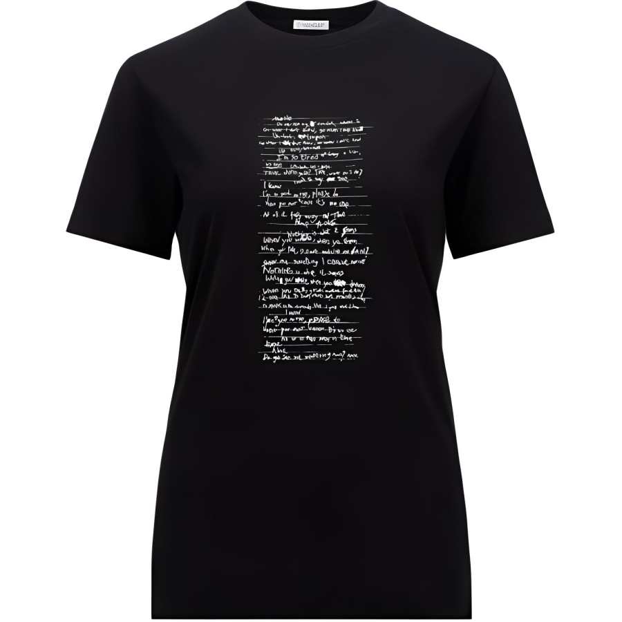 MONCLER GENIUS Drop Shoulder Sleeve T Shirt Women's