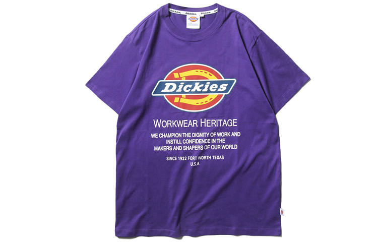 Dickies SS20 Drop Shoulder Sleeve T Shirt Women's Midnight Purple
