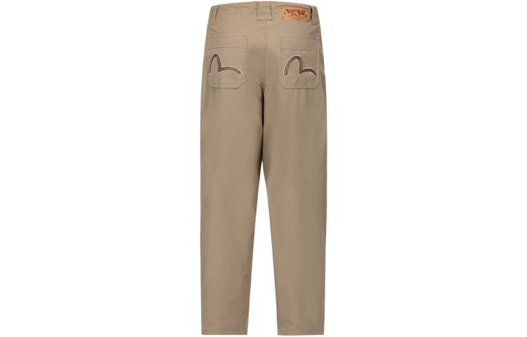 EVISU Casual Pants Men's Moderate Straight Fit Pants