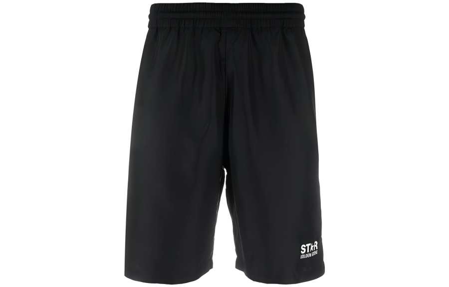 Golden Goose Deluxe Brand Logo Printed Shorts
