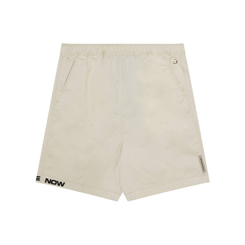 Aape Aape logo-embroidered elasticated-waist shorts
