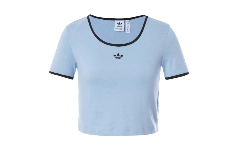 Adidas Originals Hot Girl Collection T Shirt Women's Blue