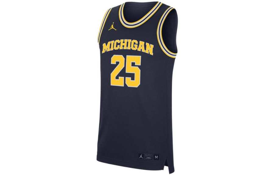 Jordan Jordan Basketball Jerseys Men's Marine Blue Moderate Straight Fit