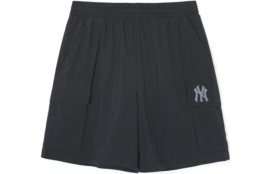 MLB New York Yankees Casual Shorts Unisex Black Moderate