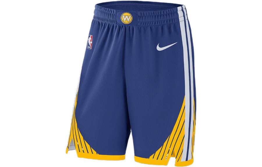 Nike Nike Basketball Shorts Men's Blue Moderate Straight Fit Pants