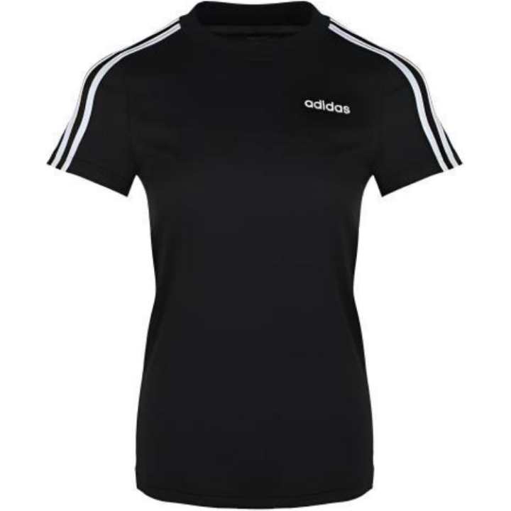 Adidas Adidas ESSENTIALS 3 Stripes T Shirt Women's Black