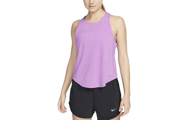 Nike Nike Tank Tops Women's Violet Straight Fit