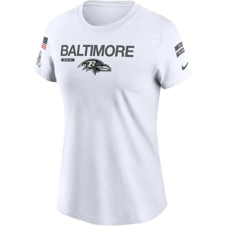 Nike Nike Baltimore Ravens Salute To Service Legend Women's Nike Nfl T Shirt