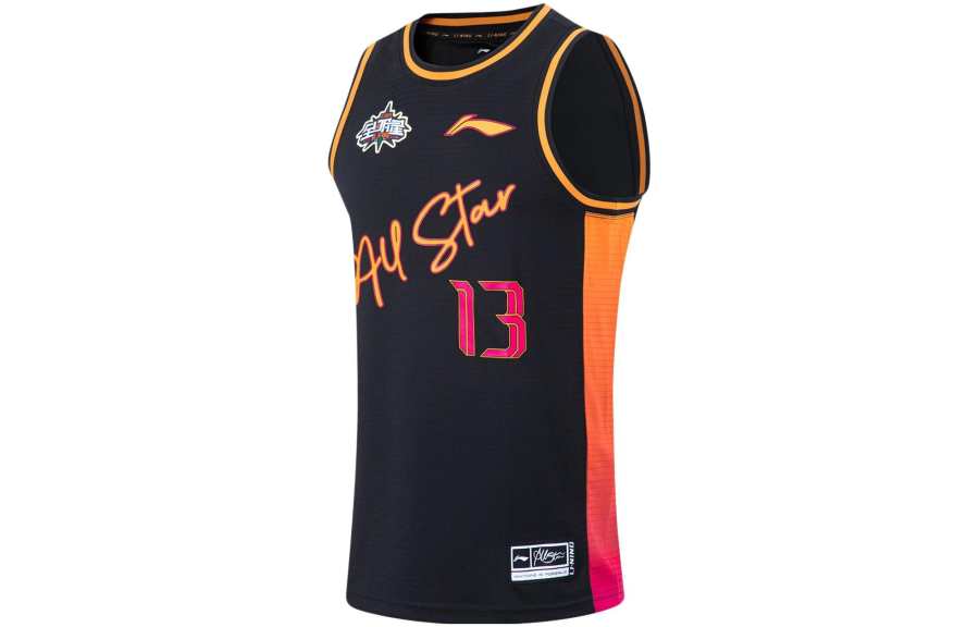 Li-Ning Li Ning CBA Basketball Jersey Men's Black