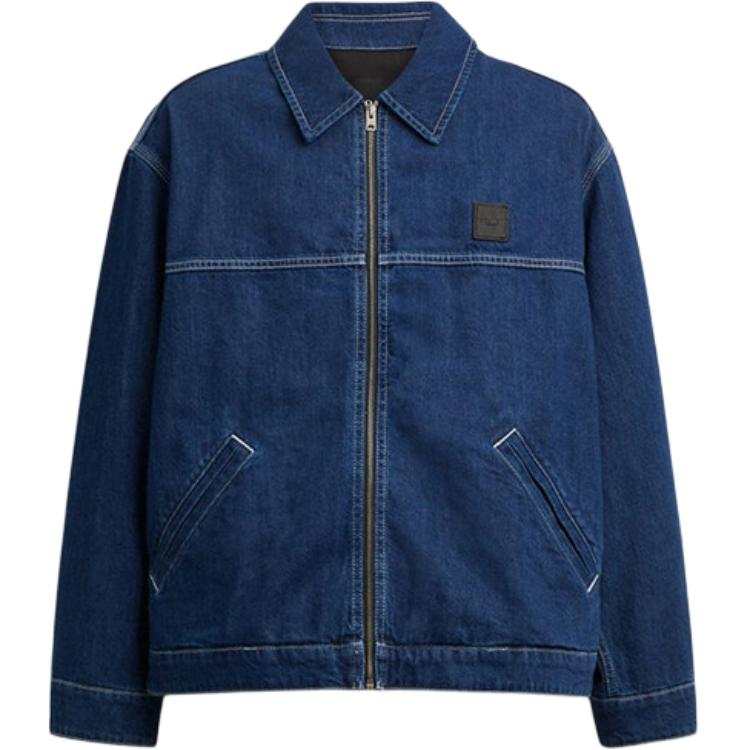 COACH COACH SS25 Denim Jacket Men's Blue