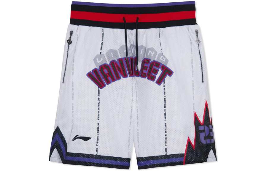 Li-Ning Li Ning Sports Basketball Collection Basketball Shorts Men's Standard White