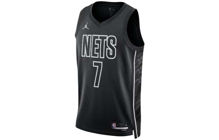 Jordan Jordan Brooklyn Nets Basketball Jersey Unisex Black