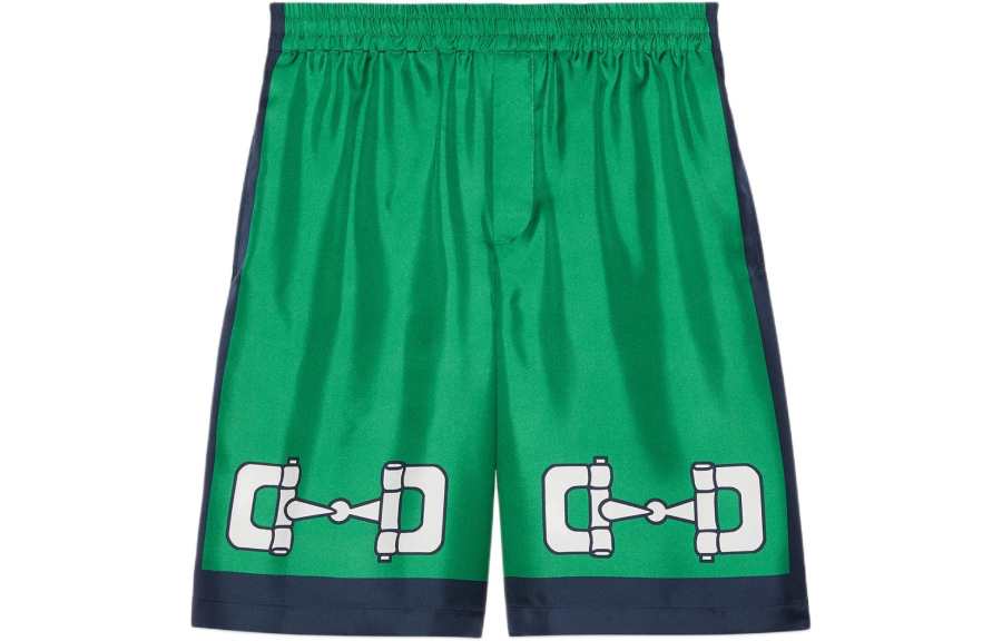 GUCCI Casual Shorts Men's Green