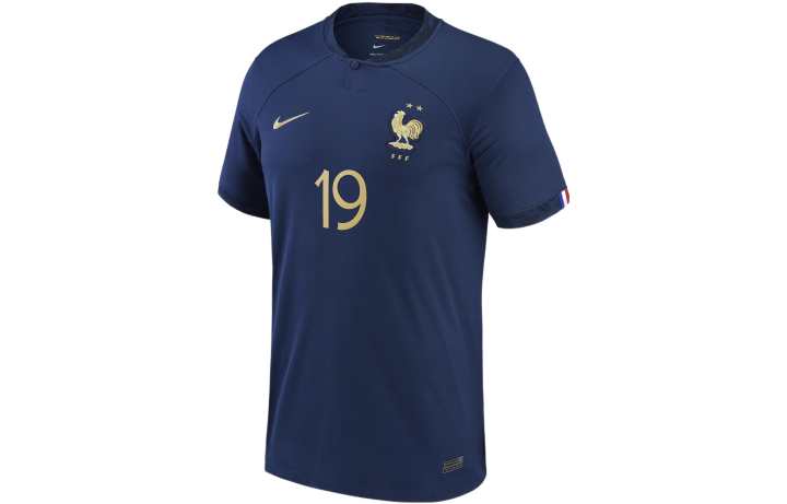 Nike Nike France National Team Soccer Jersey Fan Edition Men's Midnight Blue