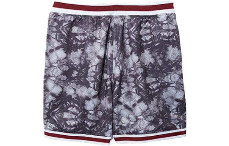 New Era Basketball Shorts Unisex Gray