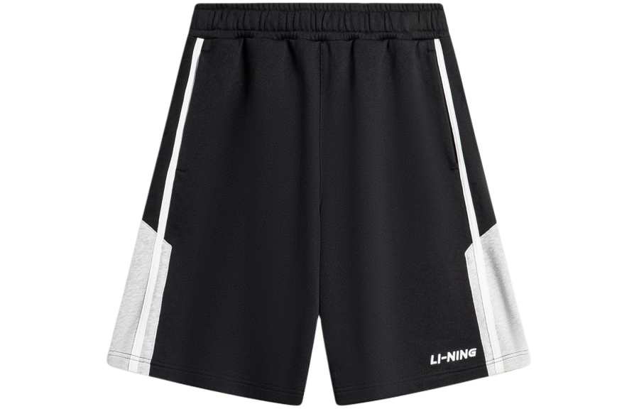 Li-Ning Li Ning Sports Fashion Collection Casual Shorts Men's Black