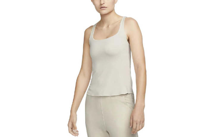 Nike Nike Tank Tops Women's Light Gray Straight Fit