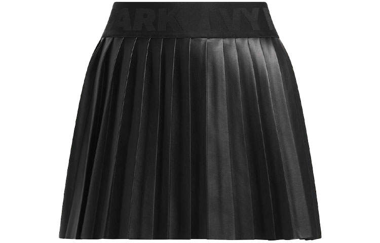 Adidas Originals Adidas Ivy Park Leather Pleated Mini Skirt Asia Sizing