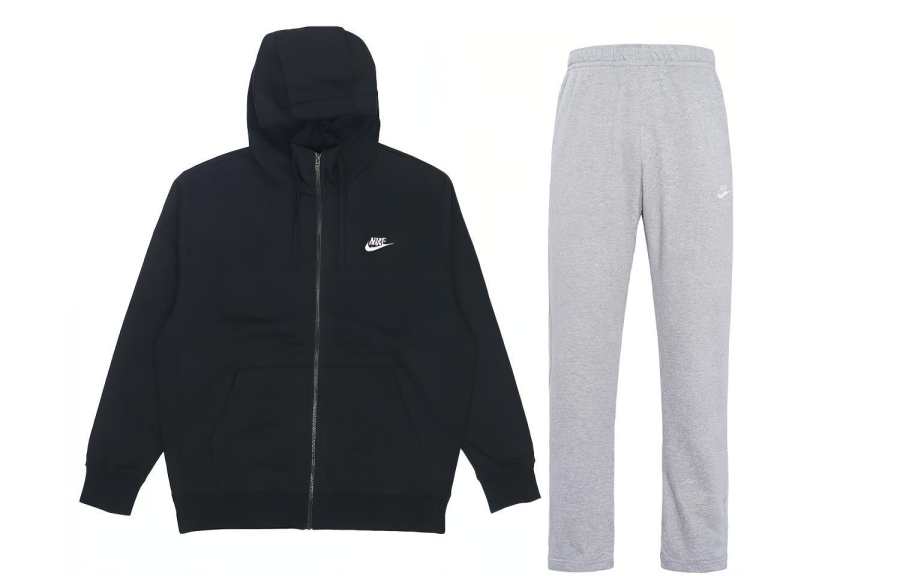 Nike Nike Casual Sportswear Men's Black+Dark Heather Gray