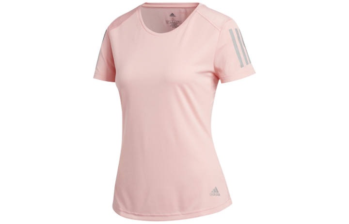 Adidas Adidas Set in Sleeve T Shirt Women's Pink