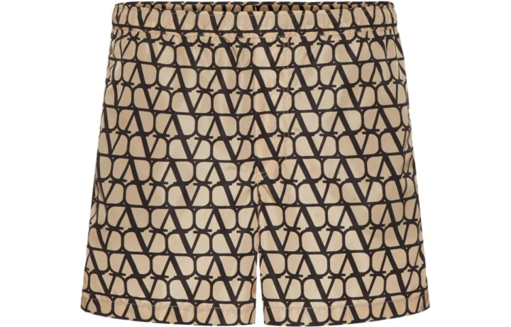 Valentino Valentino Monogram Swim Shorts