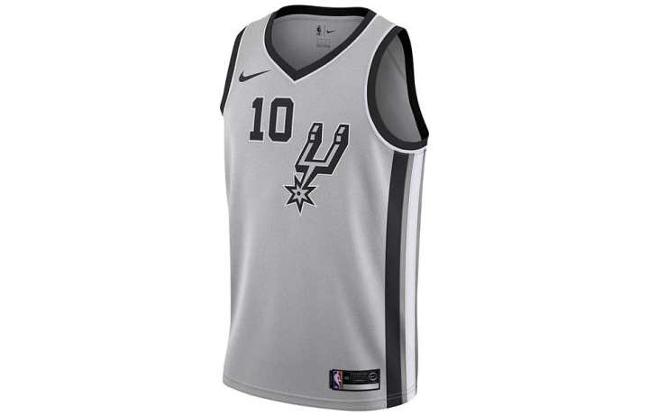 Nike Nike Basketball Jersey Men's Gray