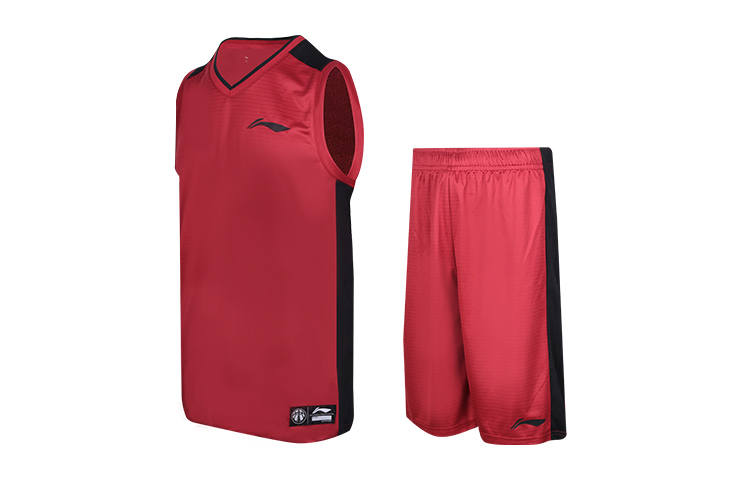 Li-Ning Li Ning Basketball Suit Men's Garnet Red