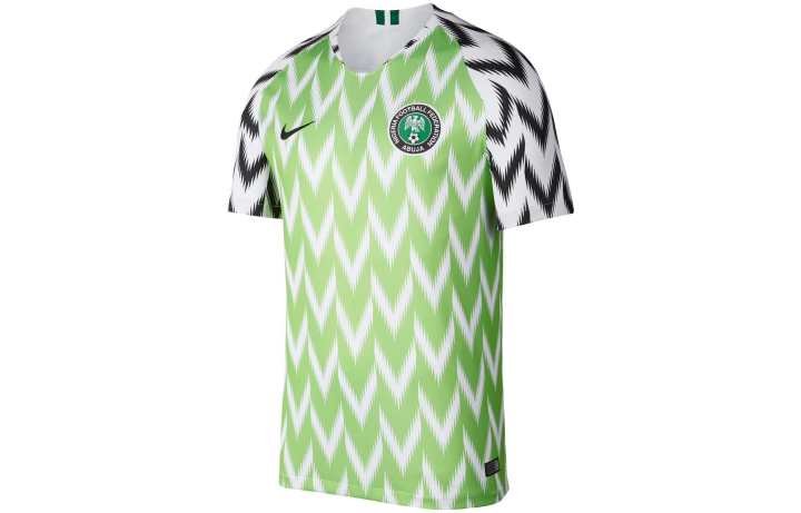 Nike Nike Nigeria 2018/2019 Stadium Home Jersey