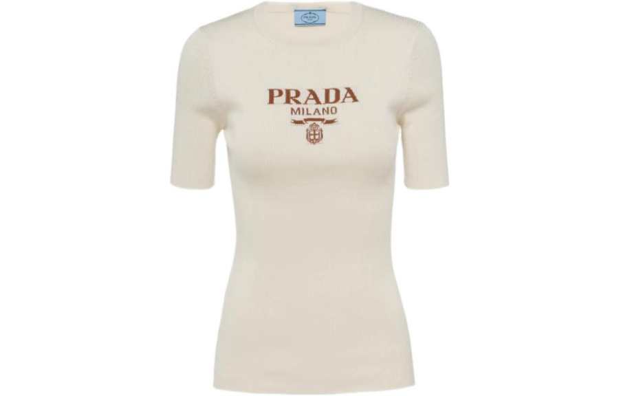 PRADA PRADA SS22 Sweater Women's Ivory