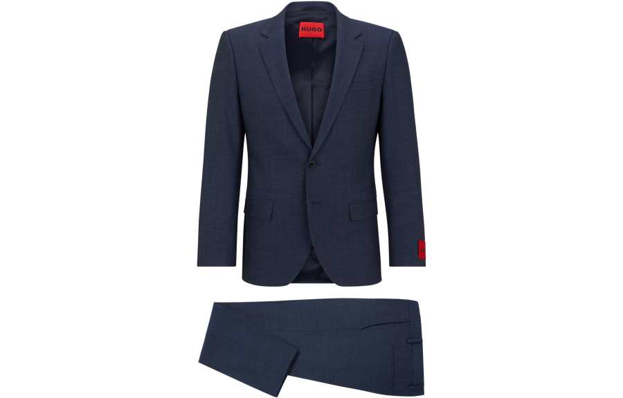 HUGO BOSS SS23 Business Suit Men's Dark Blue