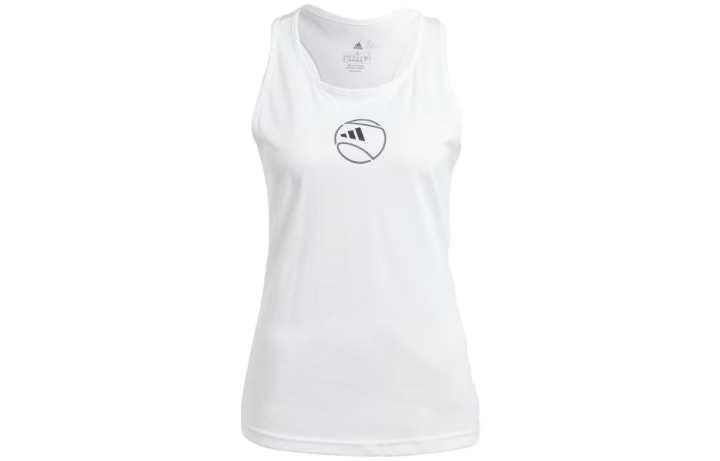 Adidas Adidas Tank Tops Women's White Crew Neck Moderate Other