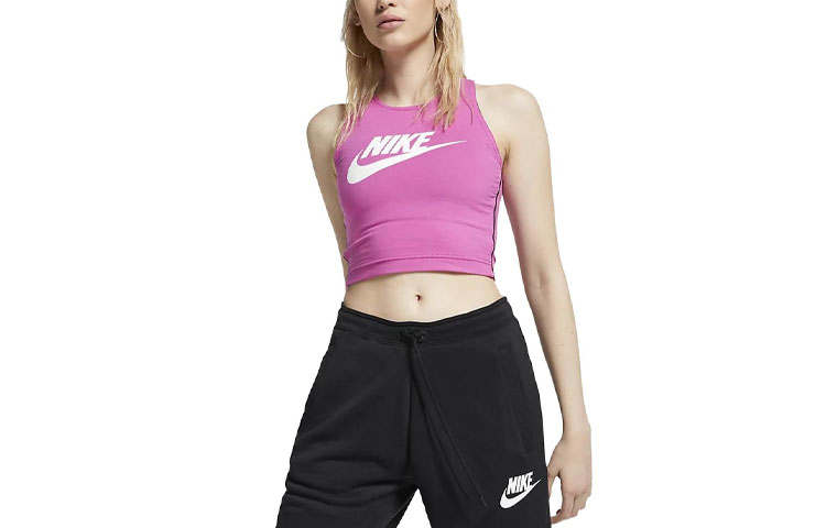 Nike Nike Tank Tops Women's Rose Red Straight Fit