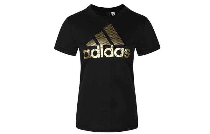 Adidas Adidas Set in Sleeve T Shirt Women's Black