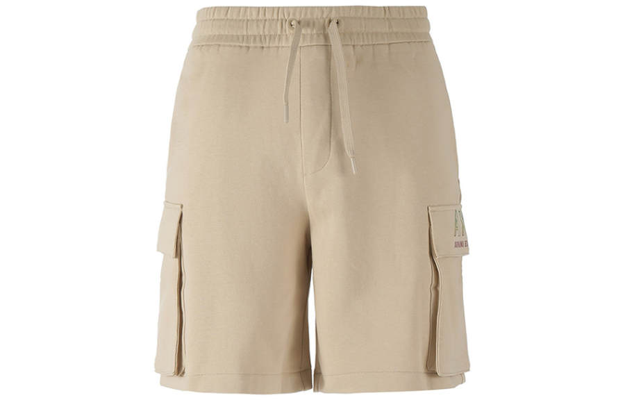 ARMANI EXCHANGE ARMANI EXCHANGE Cargo Shorts Men's Beige Yellow Moderate