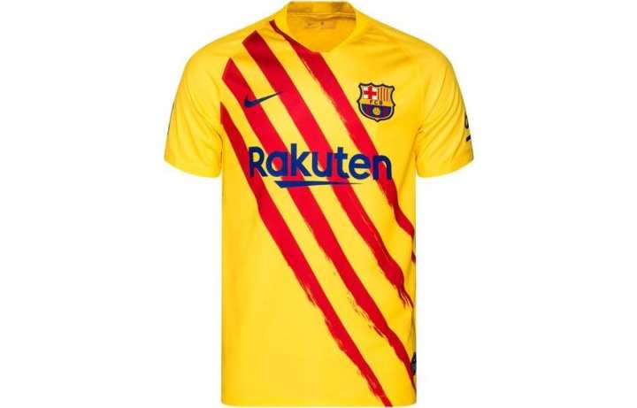 Nike Nike Barcelona Soccer Jersey Fan Edition Men's