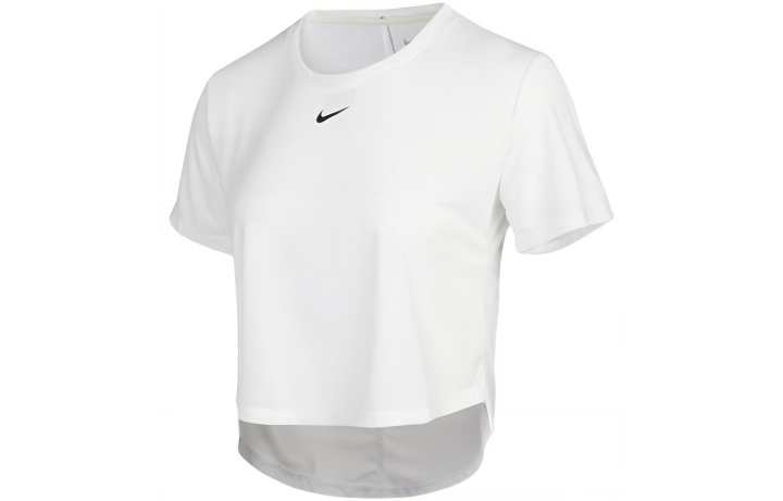 Nike Nike Crop Tops Women's White Crew Neck Moderate