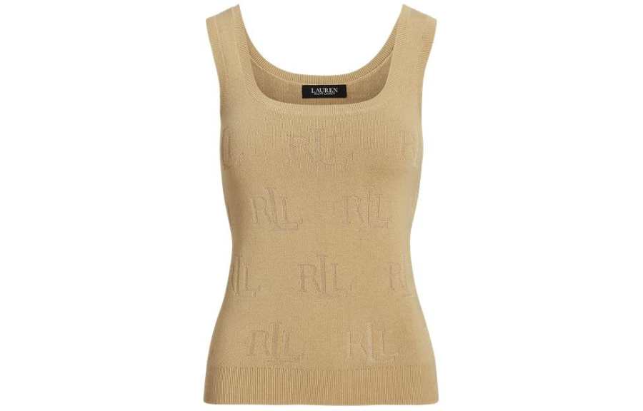 LAUREN RALPH LAUREN Polo Ralph Lauren Jacquard Logo Knitted Top