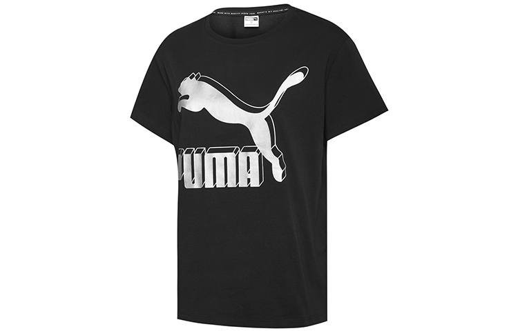 PUMA Set in Sleeve T Shirt Women's Black