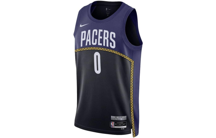 Nike Nike Basketball Jerseys Men's Navy Blue Moderate Other
