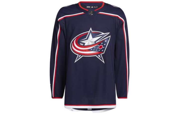 Adidas Adidas Blue Jackets Home Authentic Jersey