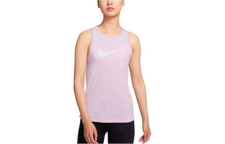Nike Nike Tank Tops Women's Pink Crew Neck Moderate Straight Fit