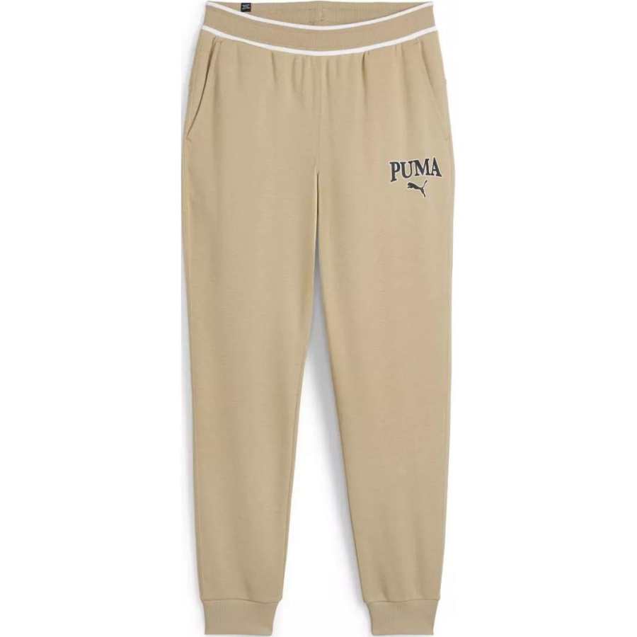 PUMA Casual Pants Men's Brown Moderate Cuffed Pants