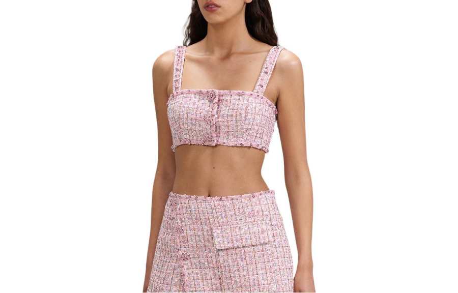 Self-portrait Self portrait SS23 Tank Top Women's Pink