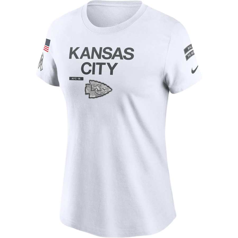 Nike Nike Kansas City Chiefs Salute To Service Legend Women's Nike Nfl T Shirt