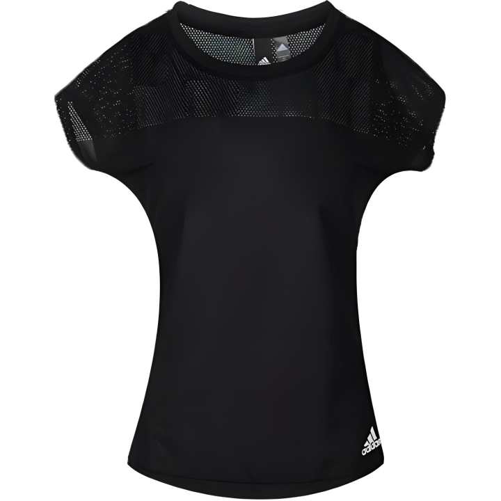Adidas Adidas T Shirts Women's Black Crew Neck Moderate