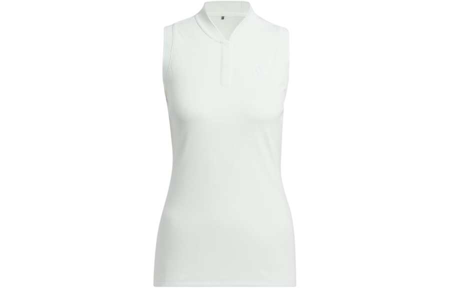 Adidas Adidas Women's Ultimate365 Tour Heat.Rdy Sleeveless Polo Shirt Crystal Jade