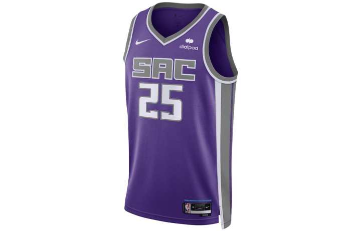 Nike Nike NBA Basketball Jerseys Unisex Purple Moderate Other